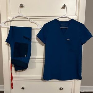 Figs Alps Blue Catarina/Muau set XXS/XXSP